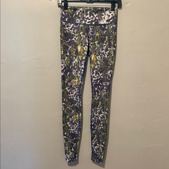 lululemon athletica Pants - lululemon athletica Multicolor Patterned Leggings 4